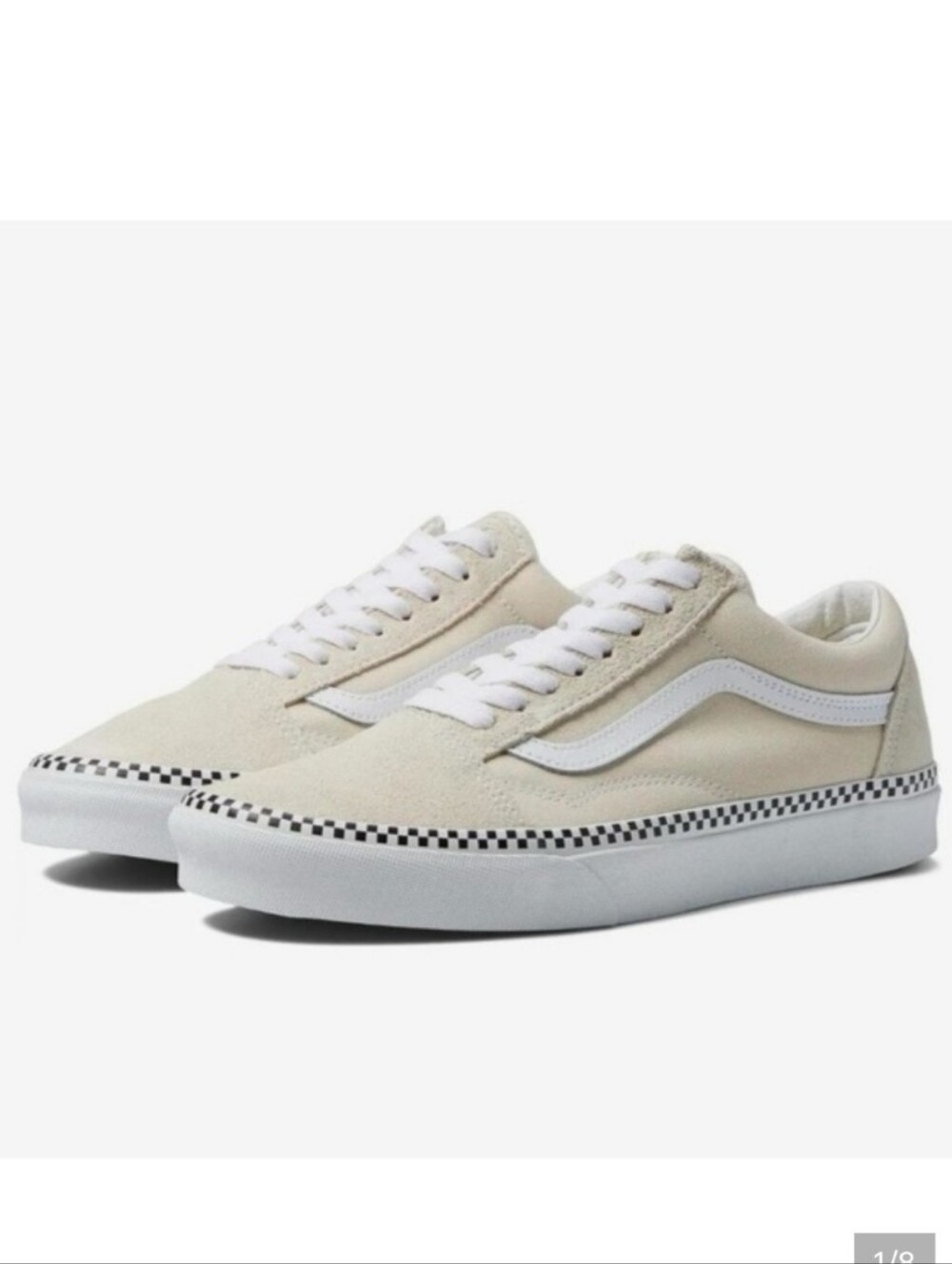 NIB Vans Old Skool Foxing Turtledove Skate Shoe